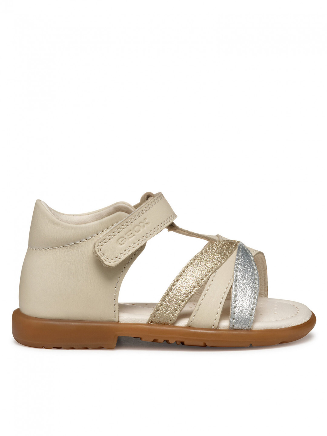 Geox Sandály B Verred B5521A 085QD C1M2U S Béžová